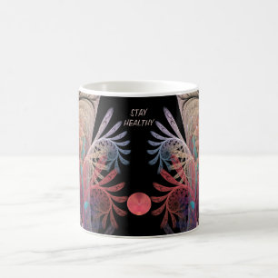 Jonglage Abstract Moderne Fantasy Fraktal Kunst Te Kaffeetasse