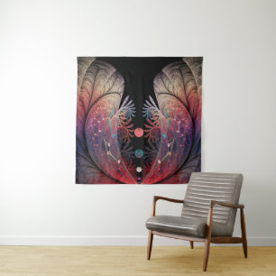 Jonglage Abstract Moderne Fantasy-Fraktal-Kunst Wandteppich