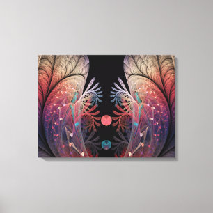 Jonglage Abstracte Moderne Fantasy-Fraktal-Kunst Leinwanddruck