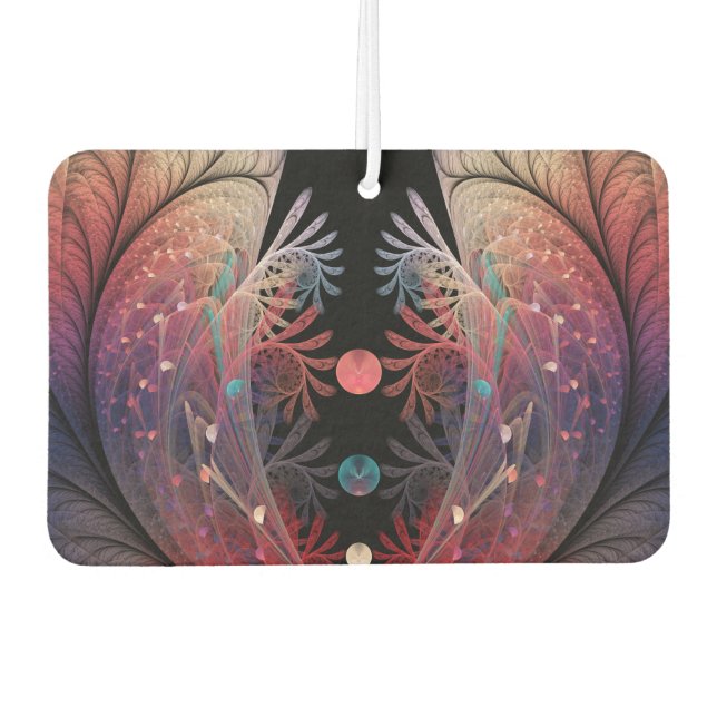 Jonglage Abstrakt Modern Fantasy Fraktal Art Autolufterfrischer (Vorderseite)