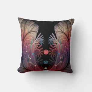 Jonglage Abstrakt Modern Fantasy Fraktal Art Kissen