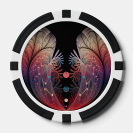 Jonglage Abstrakt Modern Fantasy Fraktal Art Pokerchips