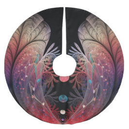 Jonglage Abstrakt Modern Fantasy Fraktal Art Polyester Weihnachtsbaumdecke
