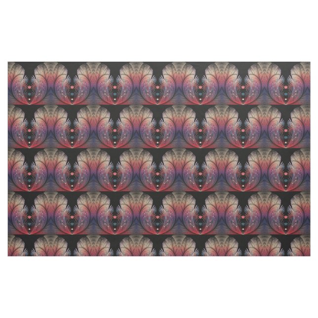 Jonglage Abstrakt Modern Fantasy Fraktal Art Stoff (Fat Quarter (45,7 x 55,9 cm))