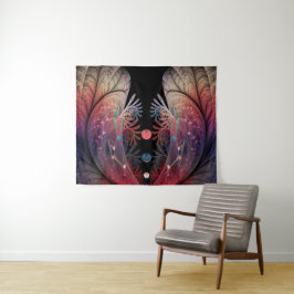 Jonglage Abstrakt Modern Fantasy Fraktal Art Wandteppich