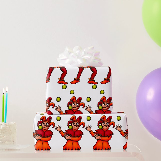 Jongleur Geschenkpapier (Von Creator hochgeladen)