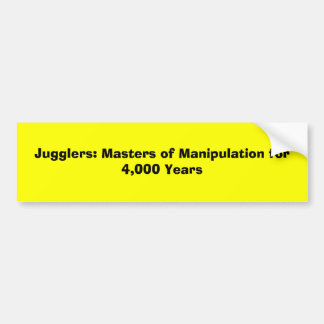 Jongleure: Meister der Manipulation für 4.000 Autoaufkleber