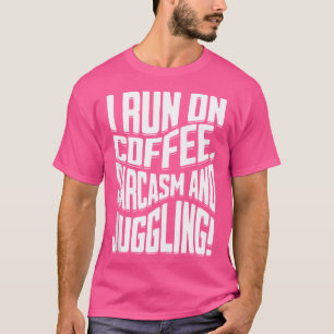 Jonglieren Arbeit Jonglierpins Jonglierkeulen Jong T-Shirt