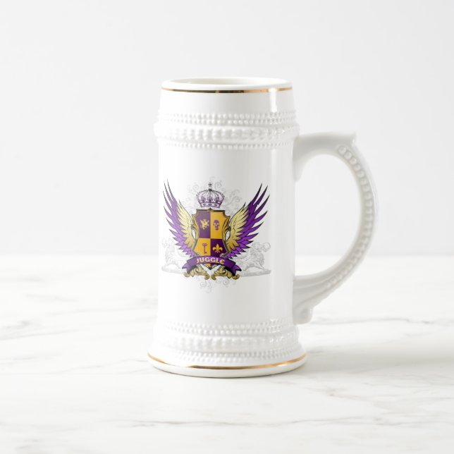 Jonglieren Sie Bier Stien Bierglas (Rechts)