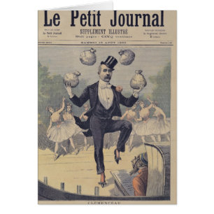 Jonglierende Taschen Georges Clemenceau von