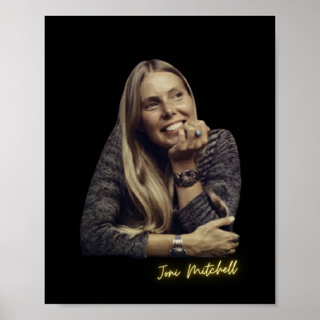 Joni Mitchell I Liebe Sie Poster (Vorne)