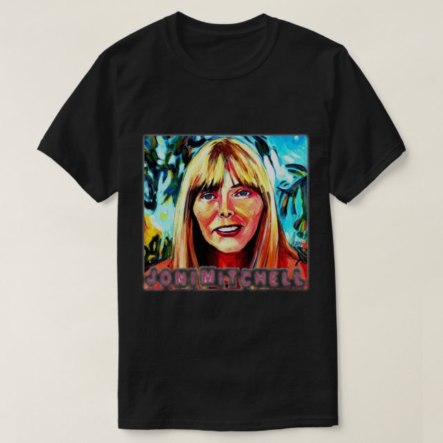 Joni Mitchell Jon Joni T-Shirt (Design vorne)