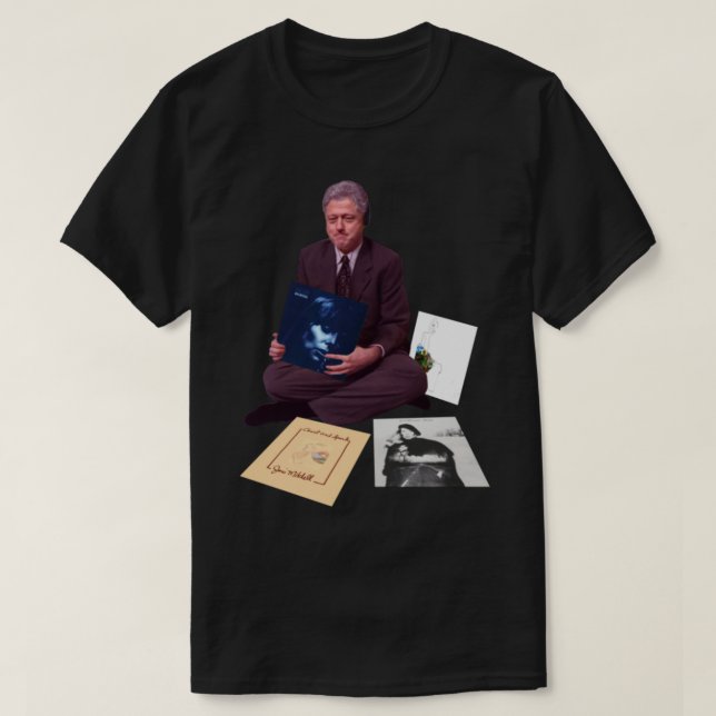 Joni Mitchell Joni Mitchell Swag Album Collection  T-Shirt (Design vorne)