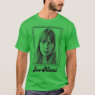 Joni Mitchell Retro Stil Fan Art Design 1 T-Shirt