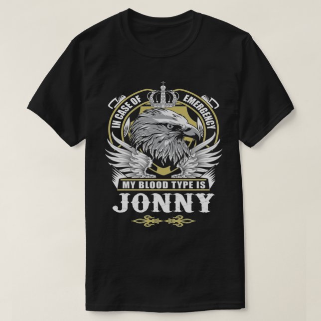 Jonny Name T-Shirt (Design vorne)