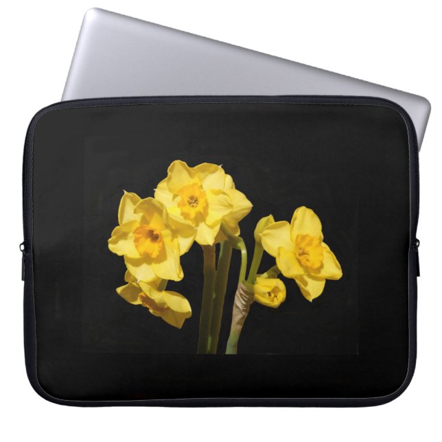 Jonquil Blume Laptop Case (Vorderseite)