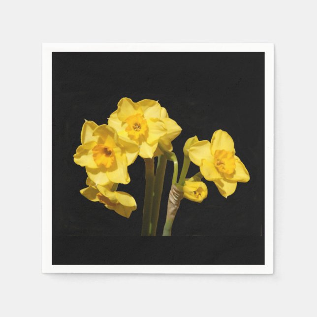 Jonquil Blume Paper Napkins Serviette (Vorderseite)