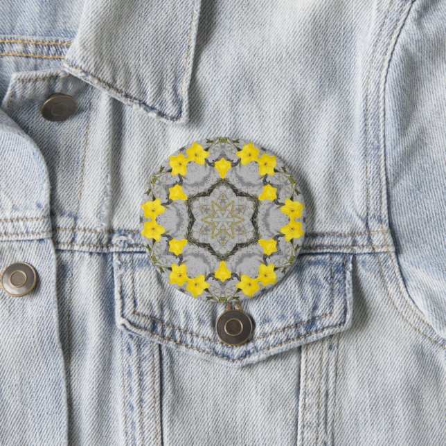 Jonquil-Harmonie-Rad Button (Beispiel)