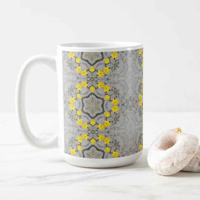 Jonquil-Harmonierad  Kaffeetasse (Mit Donut)