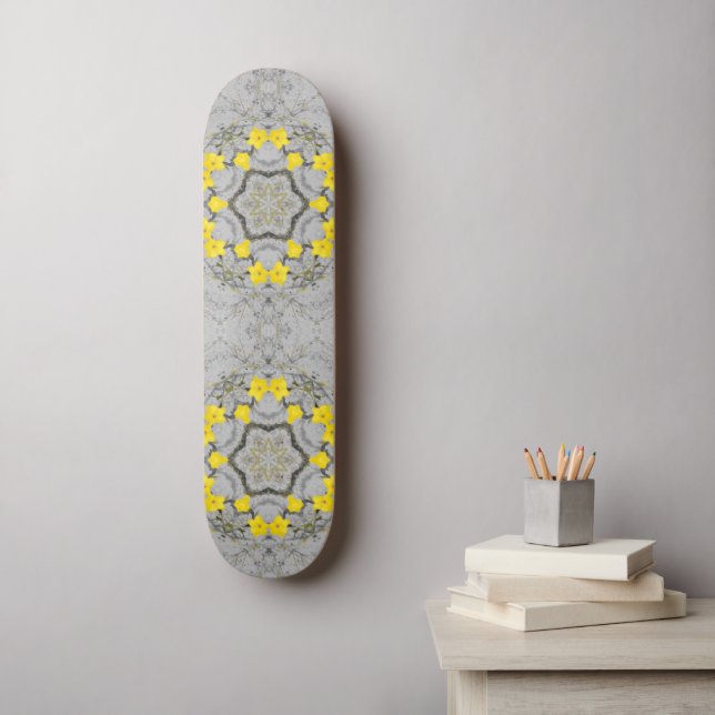 Jonquil-Harmonierad  Skateboard (Wandkunst)
