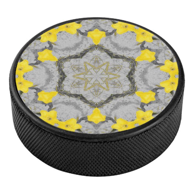 Jonquil Harmony Wheel  Eishockey Puck (3/4)