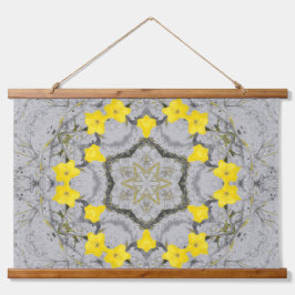 Jonquil Harmony Wheel Wandteppich Mit Holzrahmen