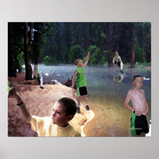 Jon's On Lake Poster