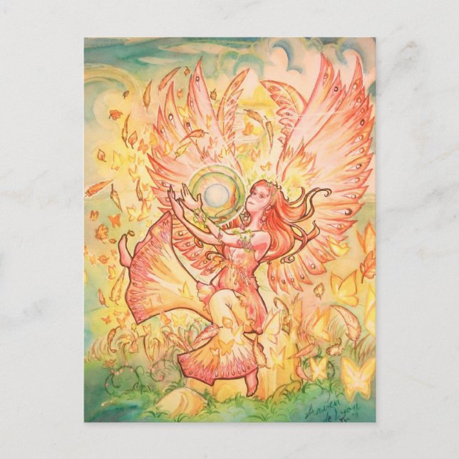 Jophiel Postkarte (Vorderseite)