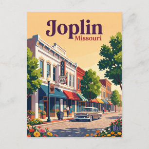 Joplin, Missouri Postkarte