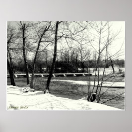 Joplin Missouri Shoal Creek Briek Poster