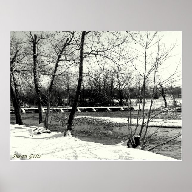 Joplin Missouri Shoal Creek Briek Poster (Vorne)