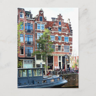 Jordaan Amsterdam Prinsengracht Corner Postkarte