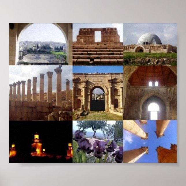 Jordan Collage Poster (Vorne)