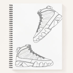 Jordan Custom Coloring Notizbuch