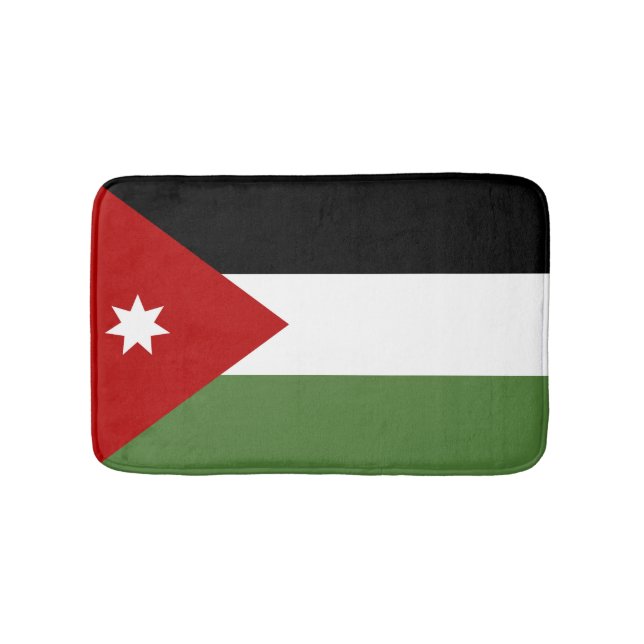 Jordan Flag Badematte (Vorderseite)