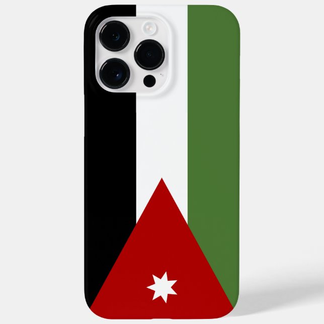 Jordan Flag Case-Mate iPhone Hülle (Rückseite)