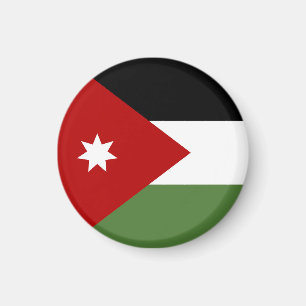 Jordan Flag Magnet