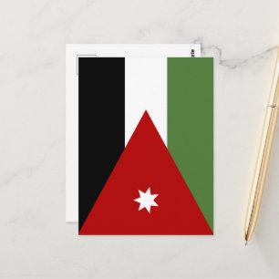 Jordan Flag Postkarte