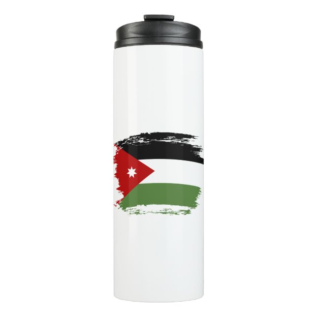 Jordan Flag Thermosbecher (Vorderseite)