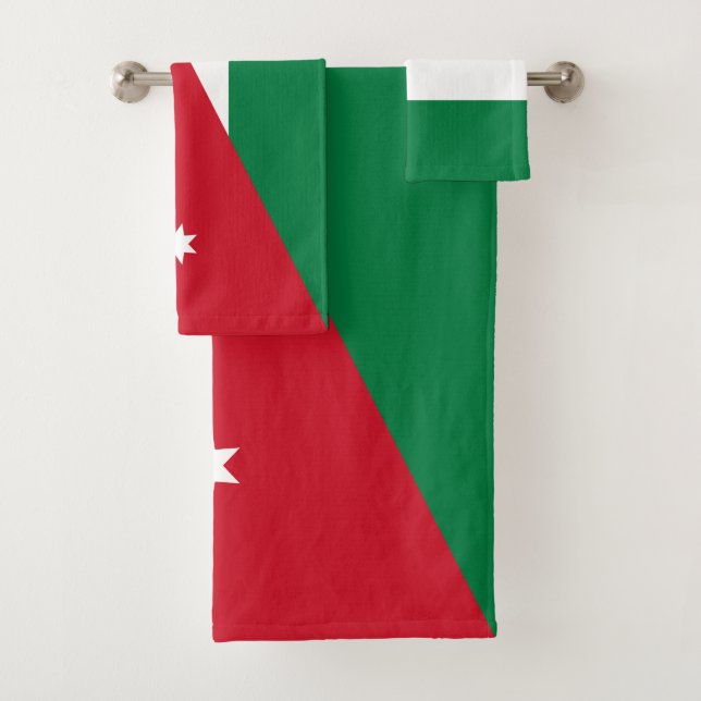 Jordan-Flagge Badhandtuch Set (Insitu)