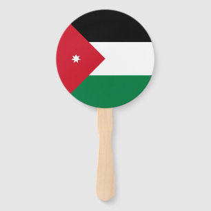 Jordan-Flagge Fächer