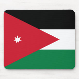 Jordan-Flagge Mousepad