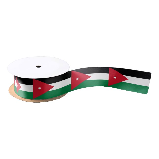 Jordan-Flagge Satinband (Spule)
