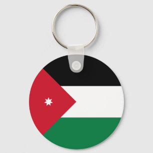 Jordan-Flagge Schlüsselanhänger