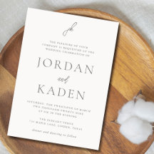Jordan Gray Elegant Wedding