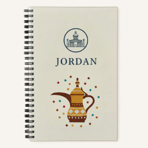 Jordan Heritage & Petra Treasury Fotoarchiv Notizbuch