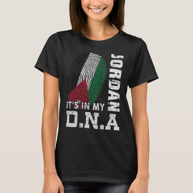 Jordan ist es in meinem DNA-Jordan T-Shirt (Vorderseite)