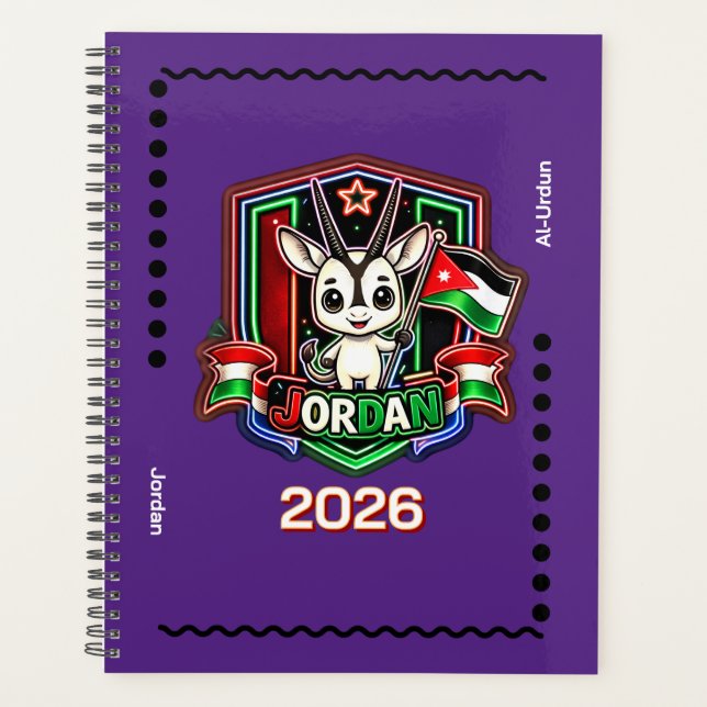 Jordan Kinder Planer (Vorderseite)