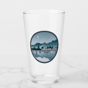 Jordan Lake North Carolina Reflection Glas