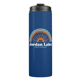 Jordan Lake North Carolina Regenbogen Thermosbecher